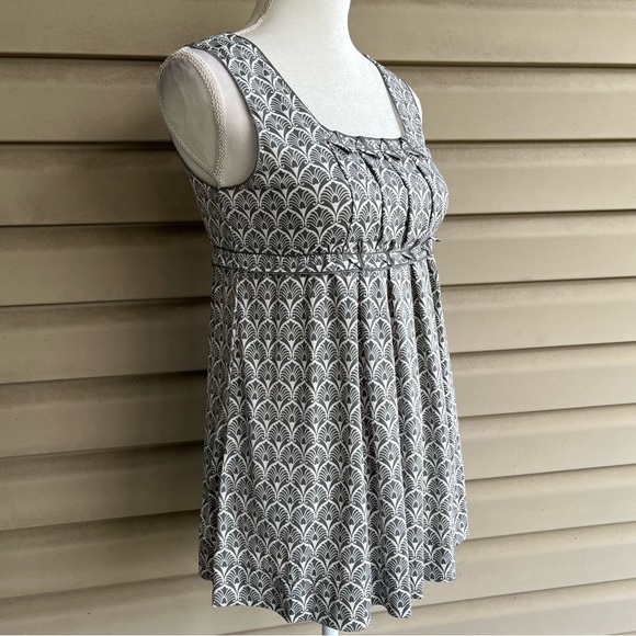 •Max Edition• NWT Sleeveless Patterned Babydoll Top - Size Small - Picture 6 of 11